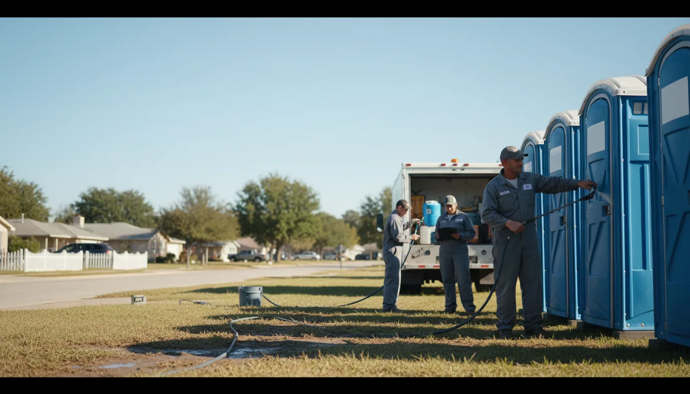 Long-Term Portable Toilet Rental in Carey, OH near me
